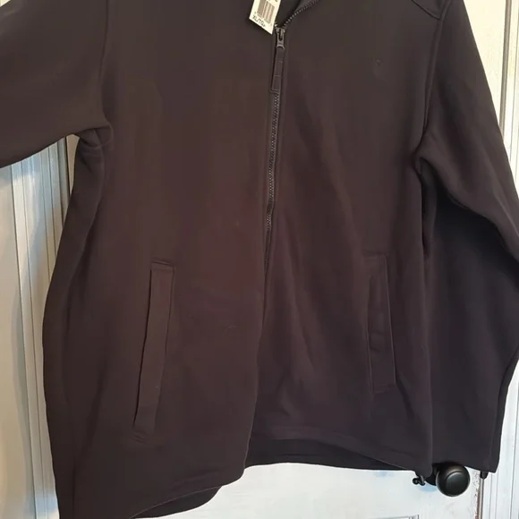 Timberland hooded black zip up jacket NWT XL
